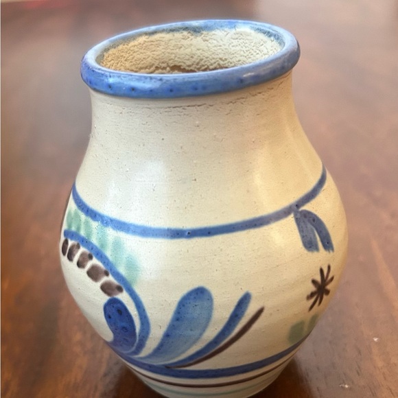 Vintage Nittsjö Sweden Hand-Painted Small Ceramic Vase - Marked 298 - Picture 3 of 12